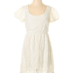 Forever 21 white lace dress